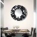 Silver/Black Contemporary Metal Wall Mirror Modern Art Accent Decor by Jon Allen   232876640327